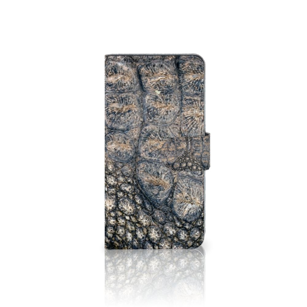 Huawei P10 Lite Telefoonhoesje met Pasjes Krokodillenprint
