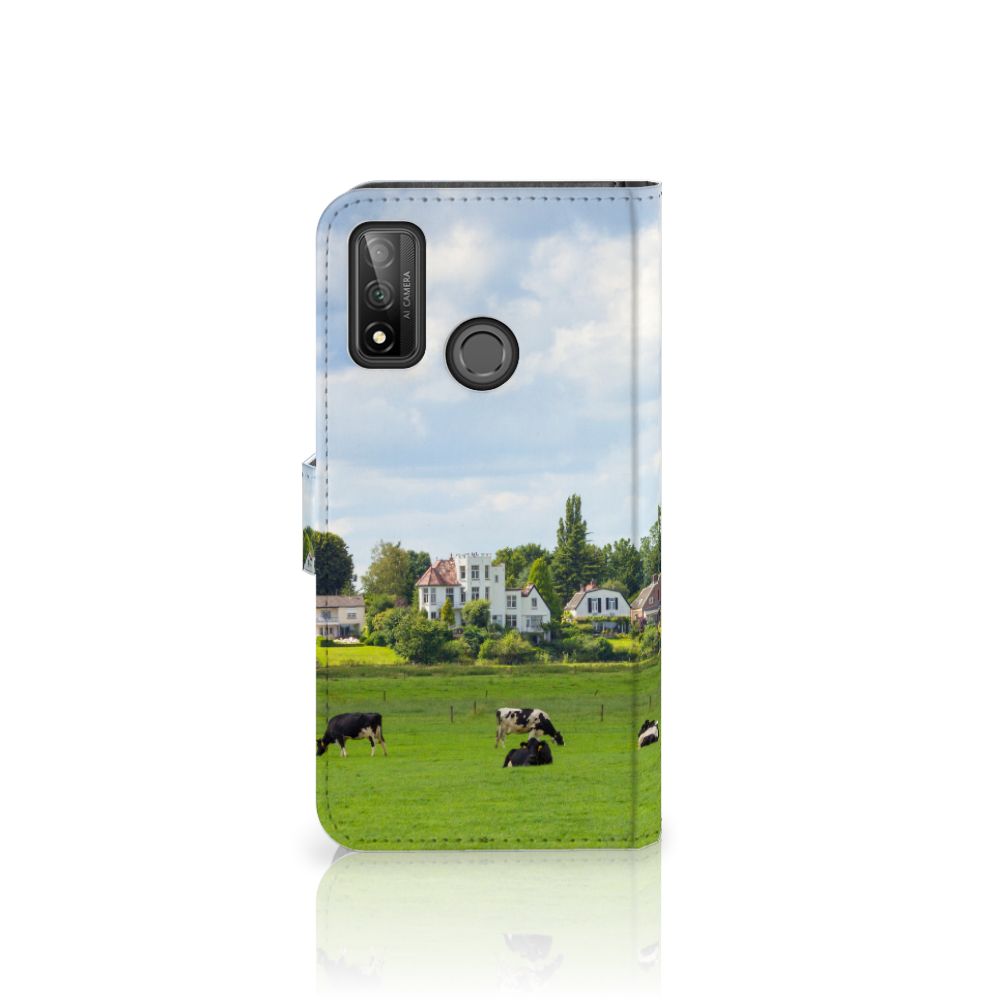 Huawei P Smart 2020 Telefoonhoesje met Pasjes Koeien