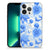 TPU Case voor iPhone 13 Pro Max Flowers Blue