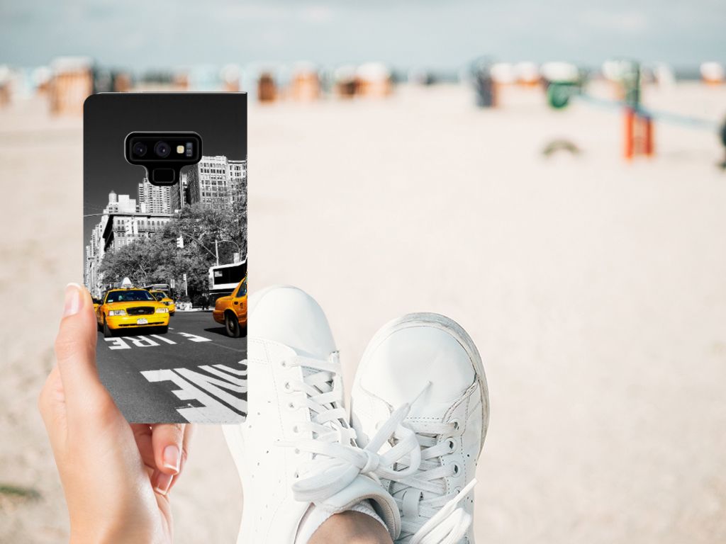 Samsung Galaxy Note 9 Book Cover New York Taxi