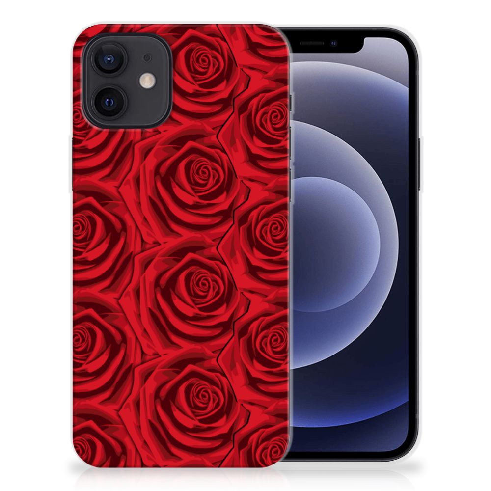 iPhone 12 | 12 Pro (6.1") TPU Case Red Roses