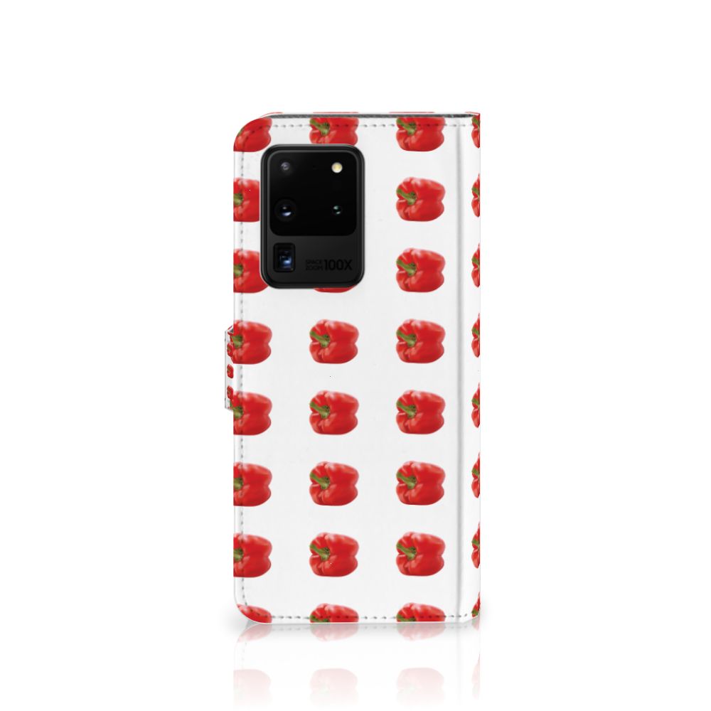 Samsung Galaxy S20 Ultra Book Cover Paprika Red