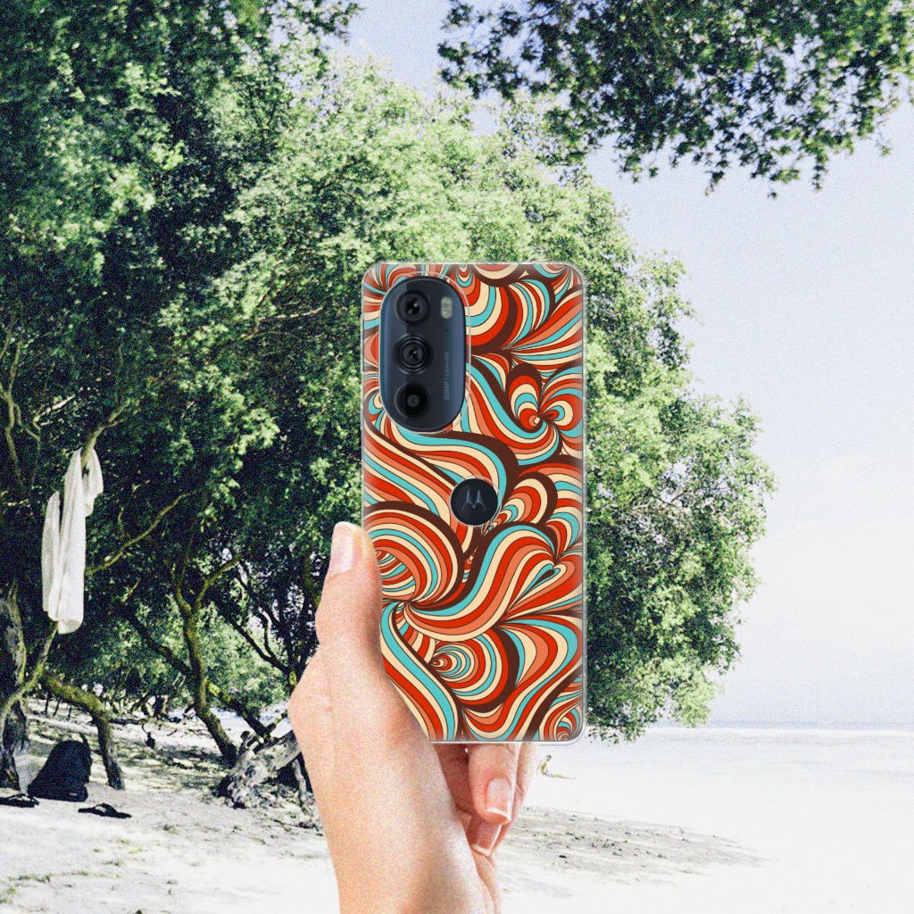 Motorola Edge 30 Pro Hoesje maken Retro B2C Telecom