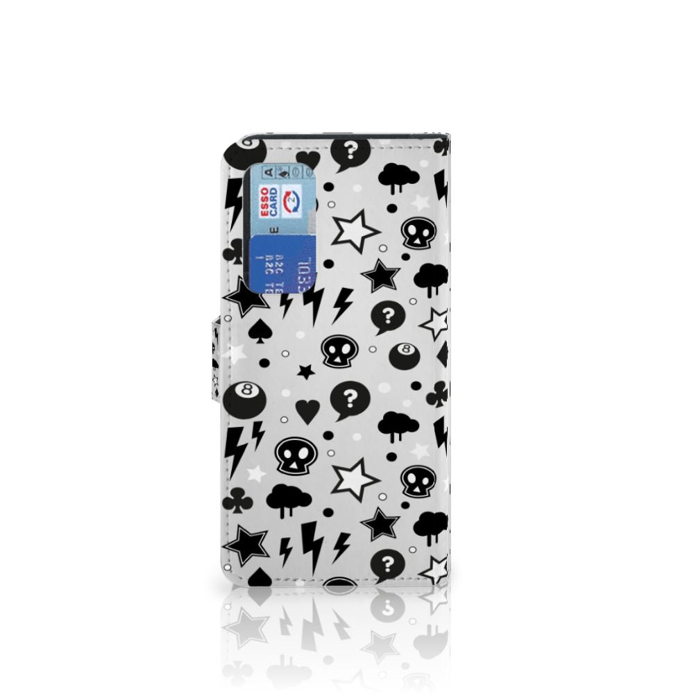 Telefoonhoesje met Naam Huawei P40 Silver Punk