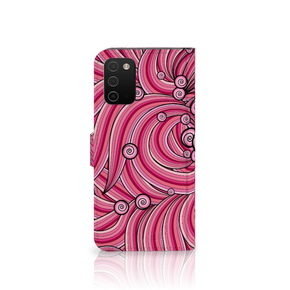 Samsung Galaxy A03s Hoesje Swirl Pink