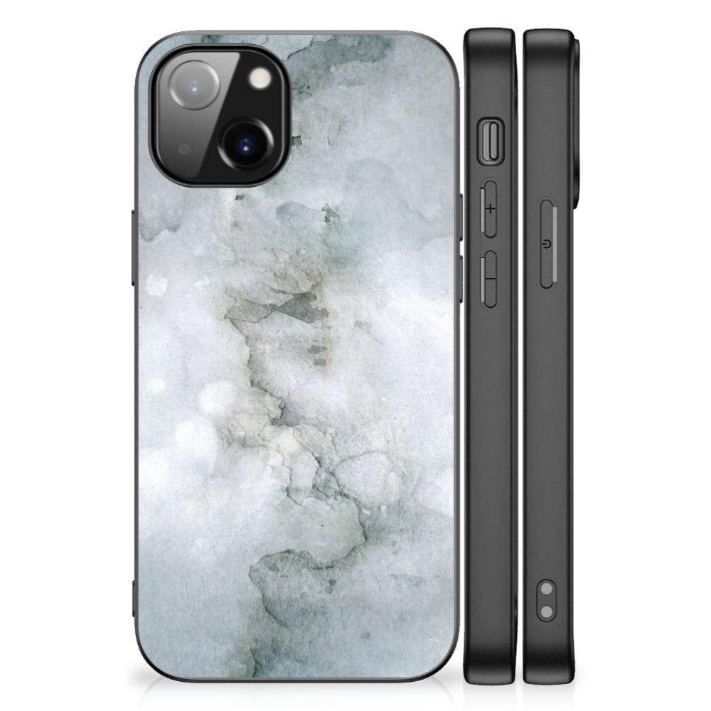 Kleurrijke Telefoonhoesje Apple iPhone 13 Painting Grey B2C Telecom