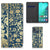 Samsung Galaxy A40 Smart Cover Beige Flowers