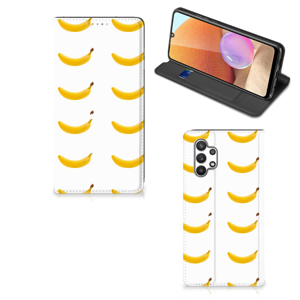 Samsung Galaxy A32 4G | A32 5G Enterprise Editie Flip Style Cover Banana - B2C Telecom