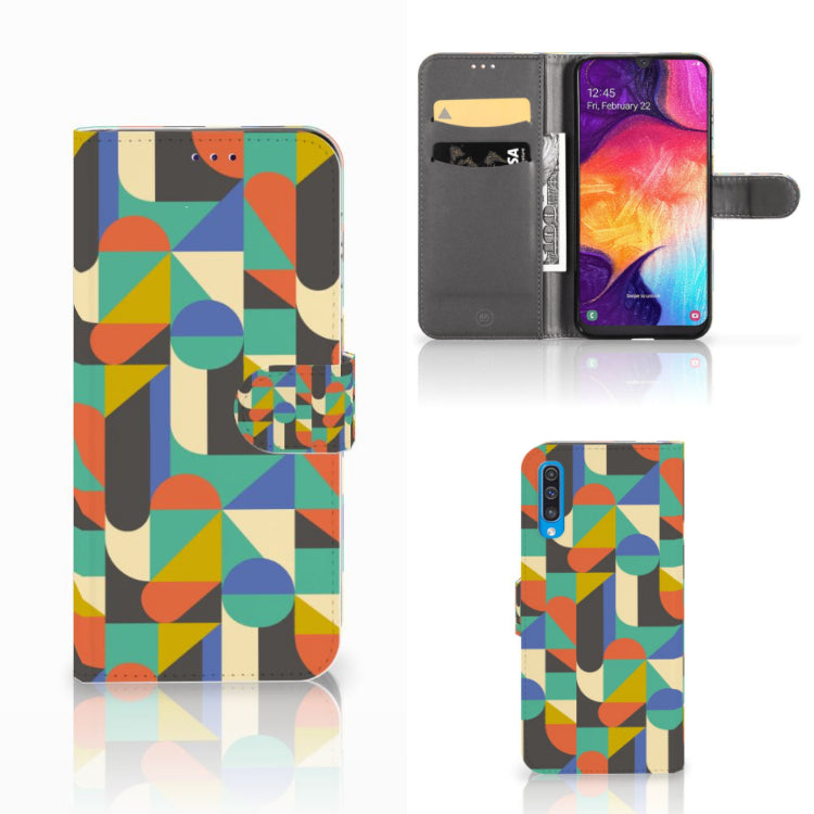 Samsung Galaxy A50 Telefoon Hoesje Funky Retro