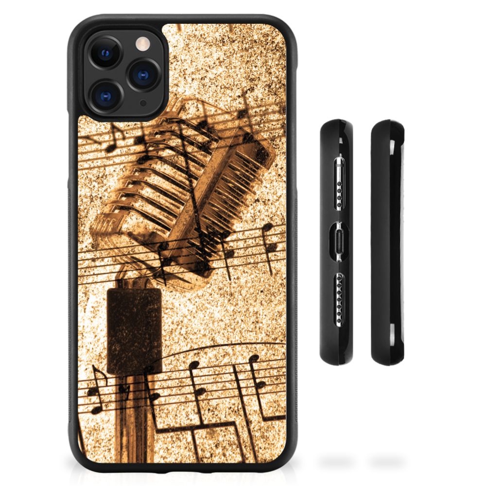 Apple iPhone 11 Pro Max Grip Case Bladmuziek B2C Telecom