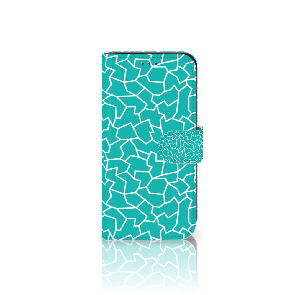 Samsung Galaxy S10e Hoesje Cracks Blue