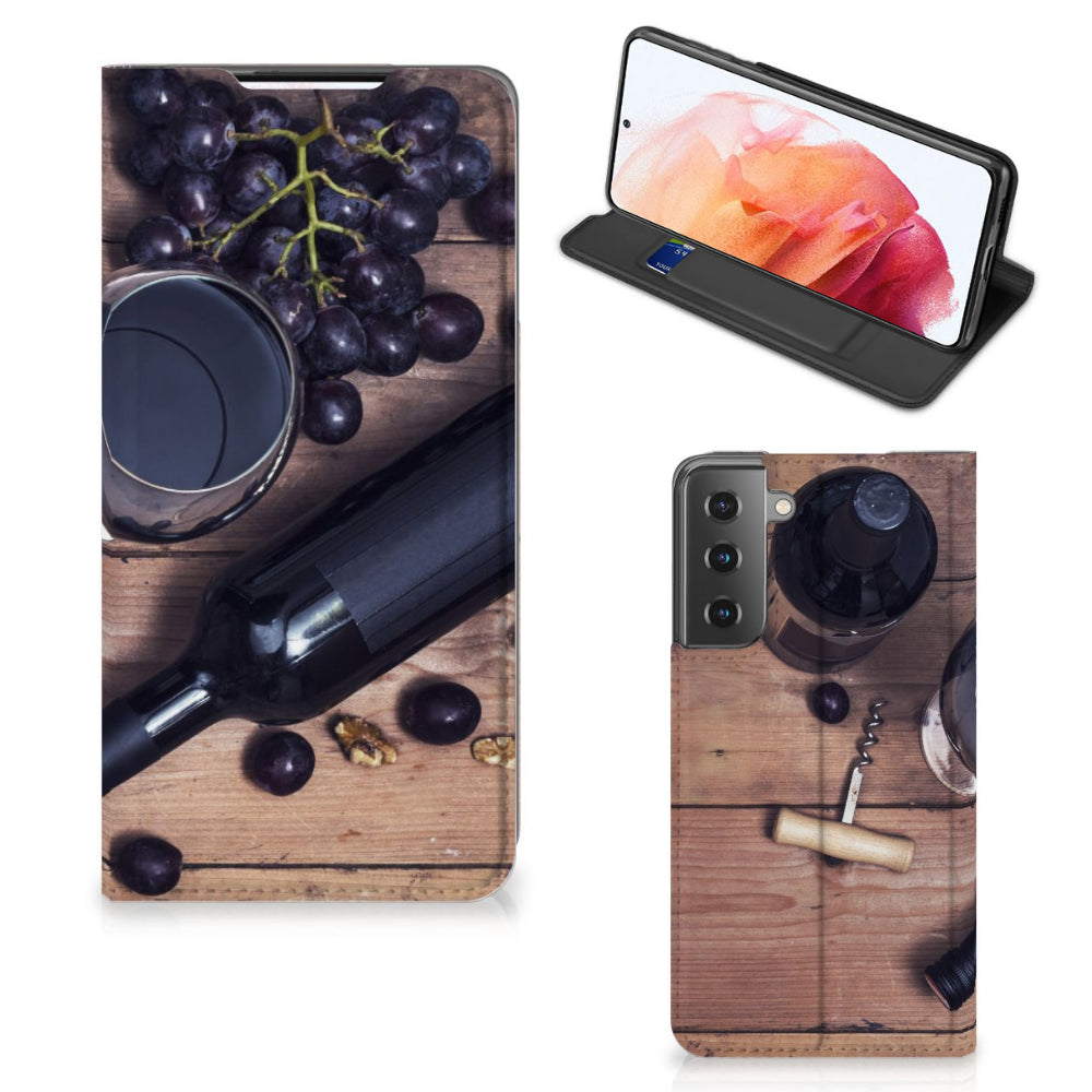 Samsung Galaxy S21 Flip Style Cover Wijn
