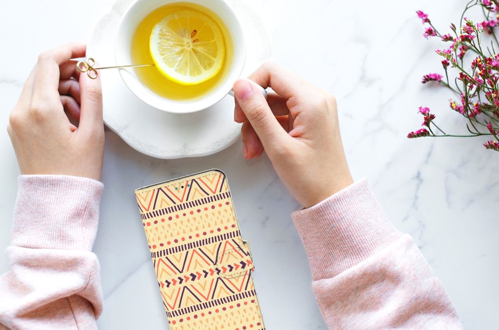 Motorola Moto G10 | G20 | G30 Telefoon Hoesje Aztec Yellow
