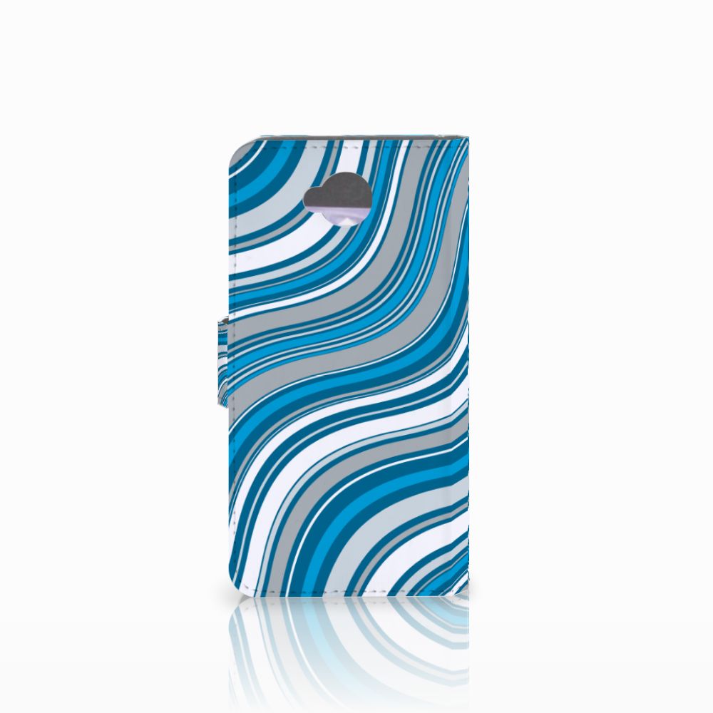 Microsoft Lumia 650 Telefoon Hoesje Waves Blue