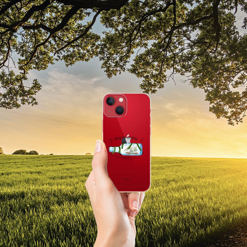 Apple iPhone 13 Telefoonhoesje met Naam Boho Bottle B2C Telecom