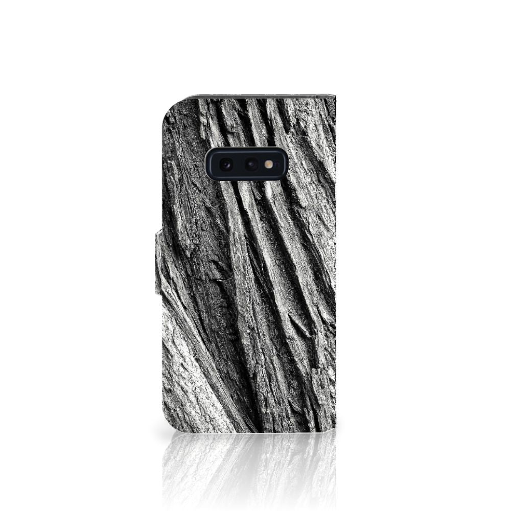 Book Style Case Samsung Galaxy S10e Boomschors Grijs