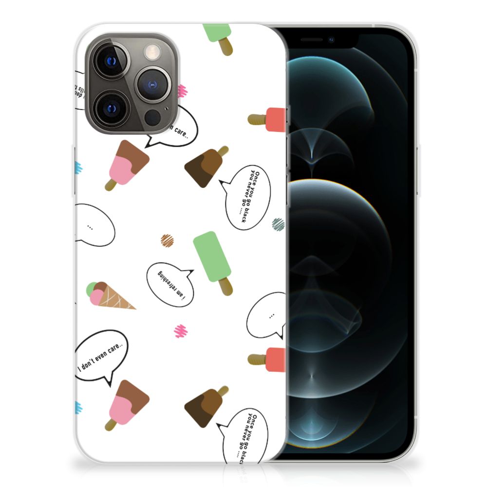 iPhone 12 Pro Max Siliconen Case IJsjes B2C Telecom