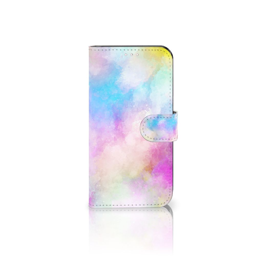 Hoesje Samsung Galaxy S23 Watercolor Light in pastelkleuren met unieke watercolor artistieke print