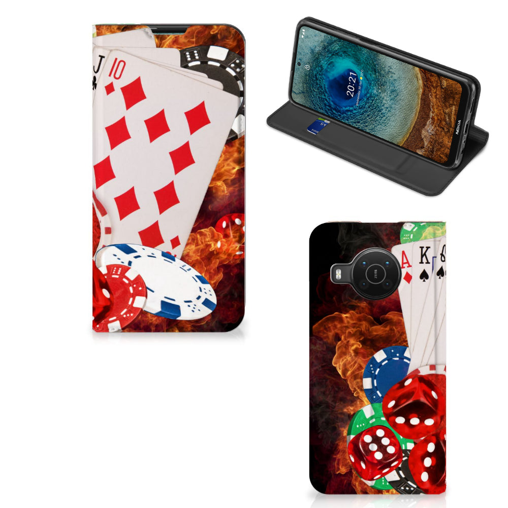 Nokia X20 | X10 Hippe Standcase Casino