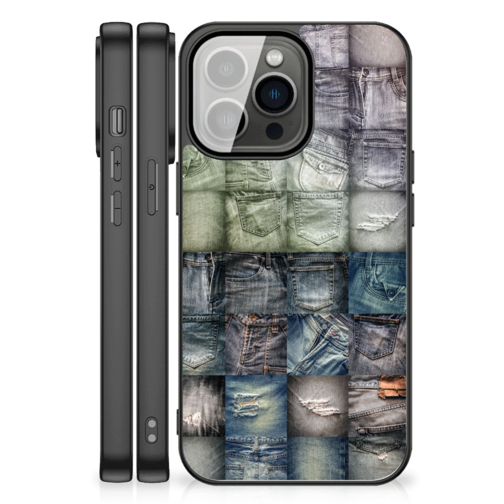 GSM Cover iPhone 13 Pro Max Spijkerbroeken B2C Telecom