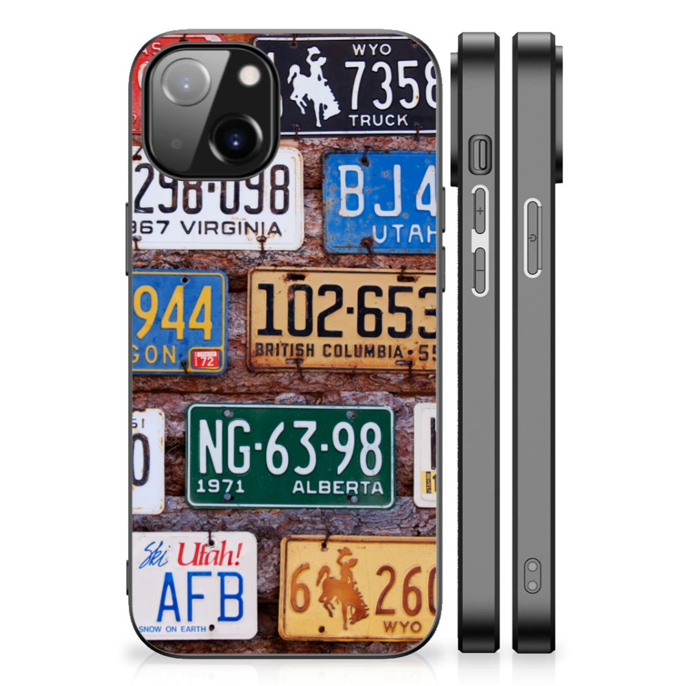 Apple iPhone 13 | iPhone 14 Silicone Back Case Kentekenplaten