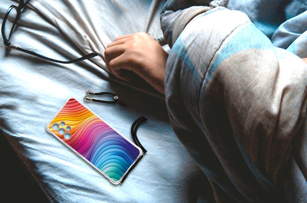 Shockproof Case voor Samsung Galaxy A13 4G Regenboog B2C Telecom