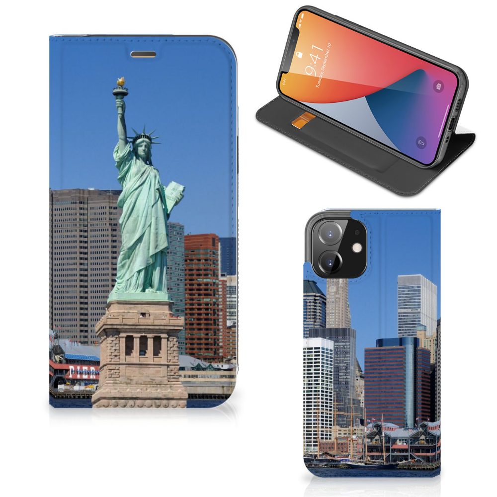 iPhone 12 | iPhone 12 Pro Book Cover Vrijheidsbeeld - B2C Telecom