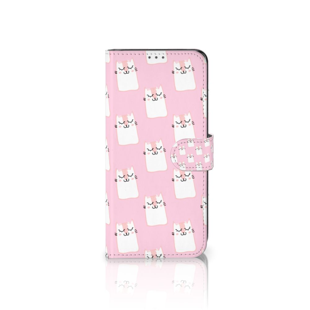 Samsung Galaxy A32 5G Telefoonhoesje met Pasjes Sleeping Cats