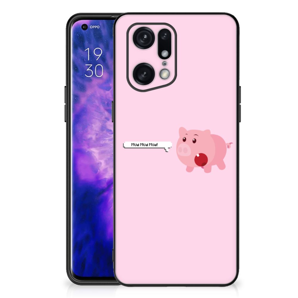 OPPO Find X5 Pro Hoesje Pig Mud