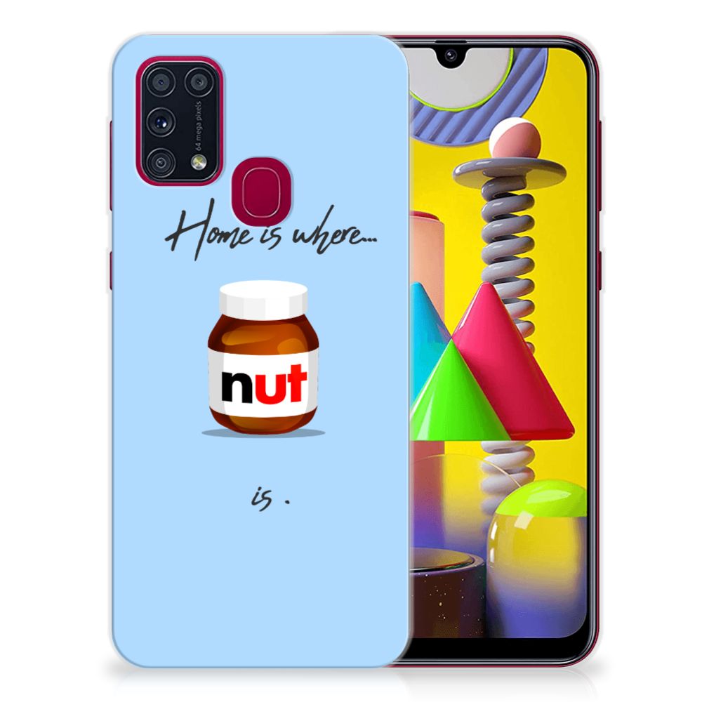 Samsung Galaxy M31 Siliconen Case Nut Home B2C Telecom
