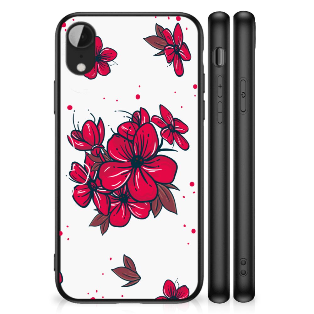 Apple iPhone XR Bloemen Hoesje Blossom Red B2C Telecom