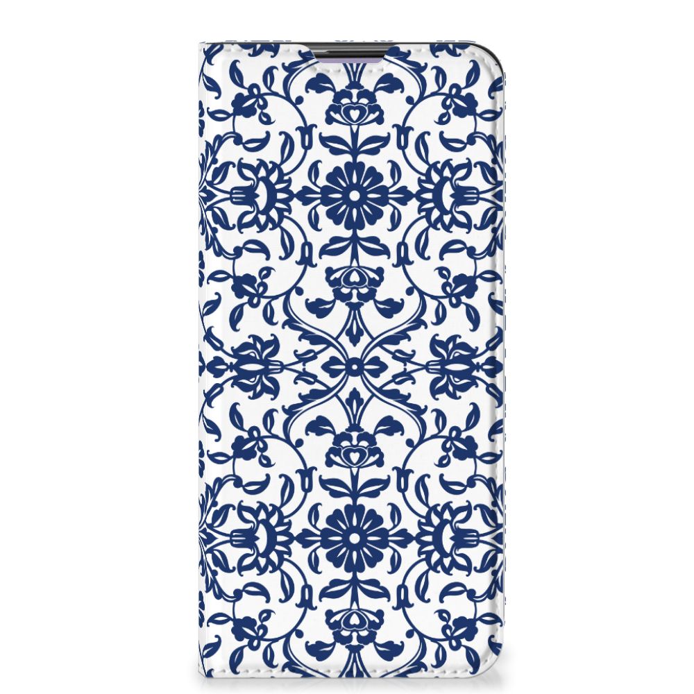 OnePlus Nord CE 5G Smart Cover Flower Blue - B2C Telecom