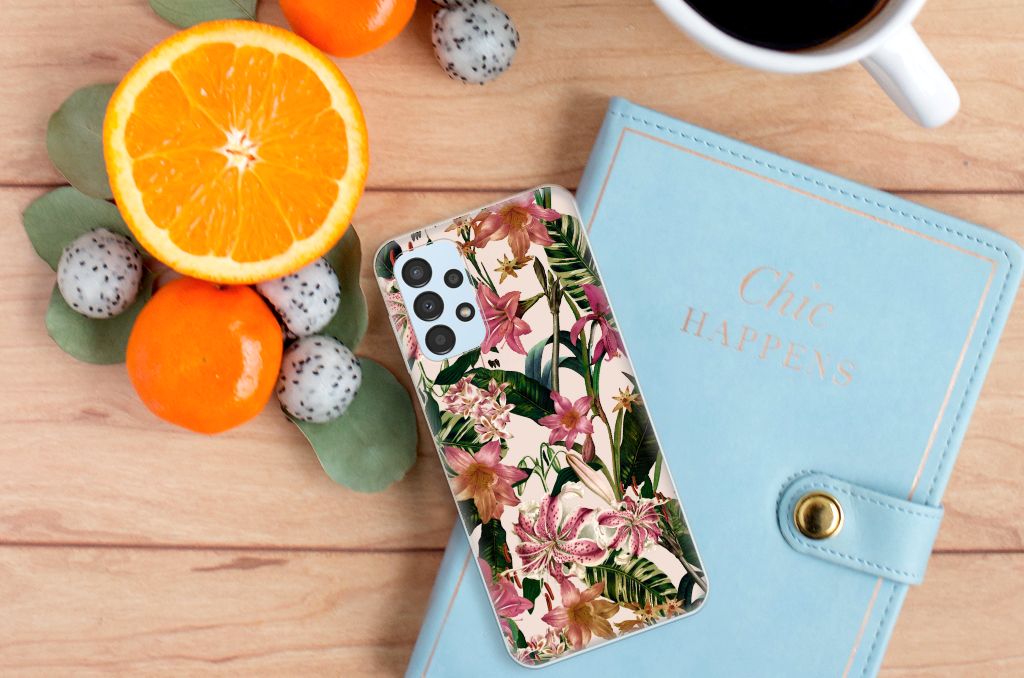 Samsung Galaxy A13 4G TPU Case Flowers B2C Telecom