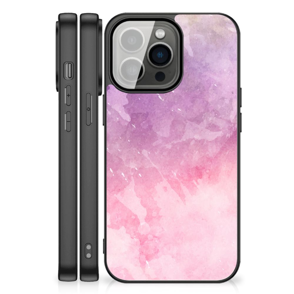 Kleurrijke Telefoonhoesje iPhone 13 Pro Max Pink Purple Paint B2C Telecom