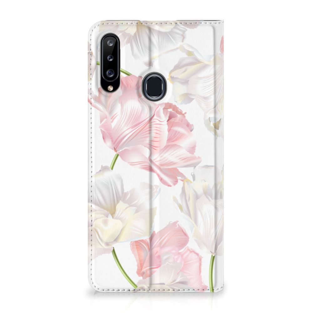 Samsung Galaxy A20s Smart Cover Lovely Flowers - B2C Telecom