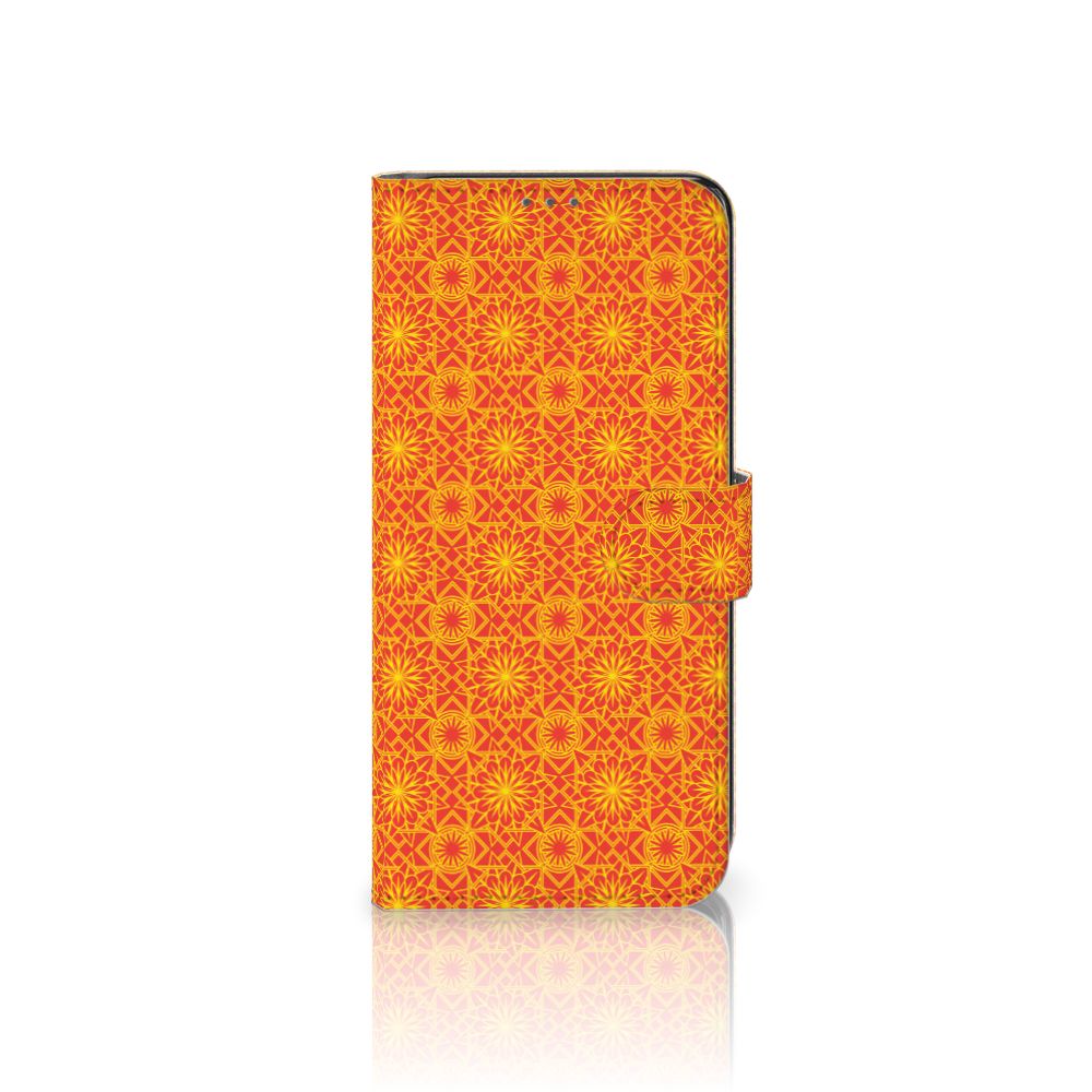 Samsung Galaxy A32 5G Telefoon Hoesje Batik Oranje