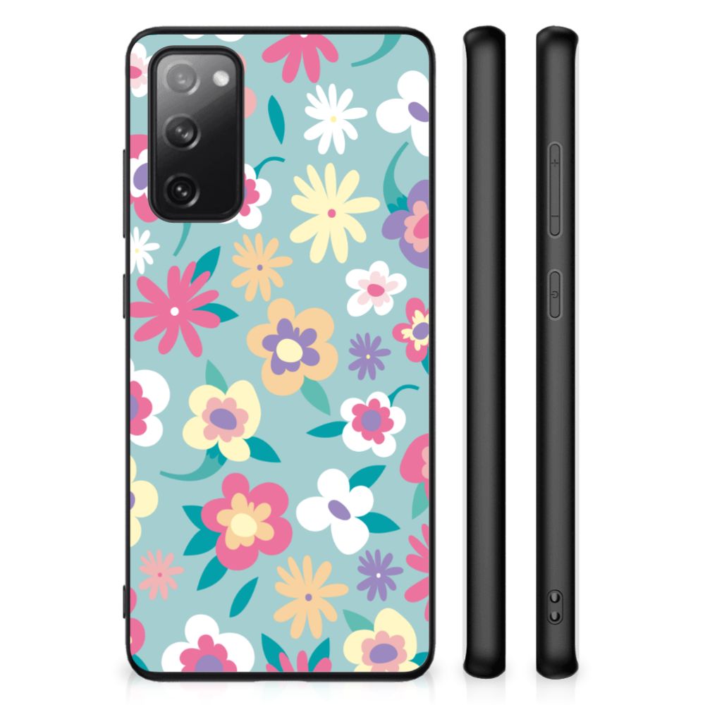 Samsung Galaxy S20 FE Bloemen Hoesje Flower Power B2C Telecom