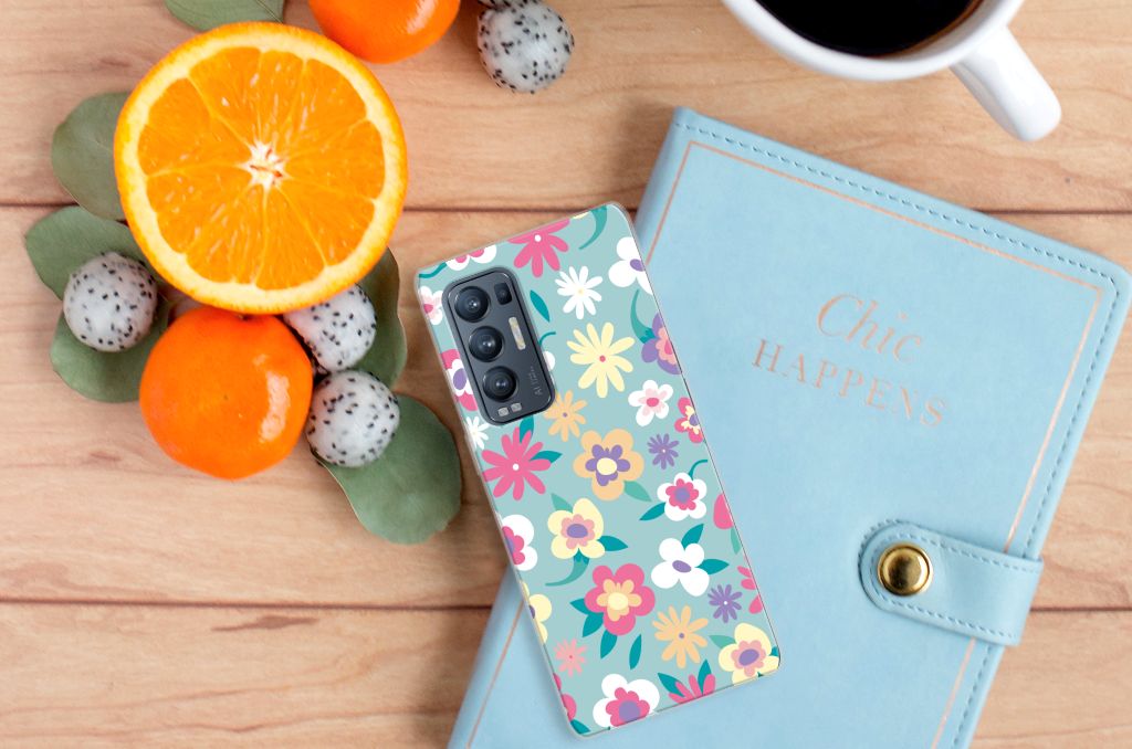OPPO Find X3 Neo TPU Case Flower Power B2C Telecom