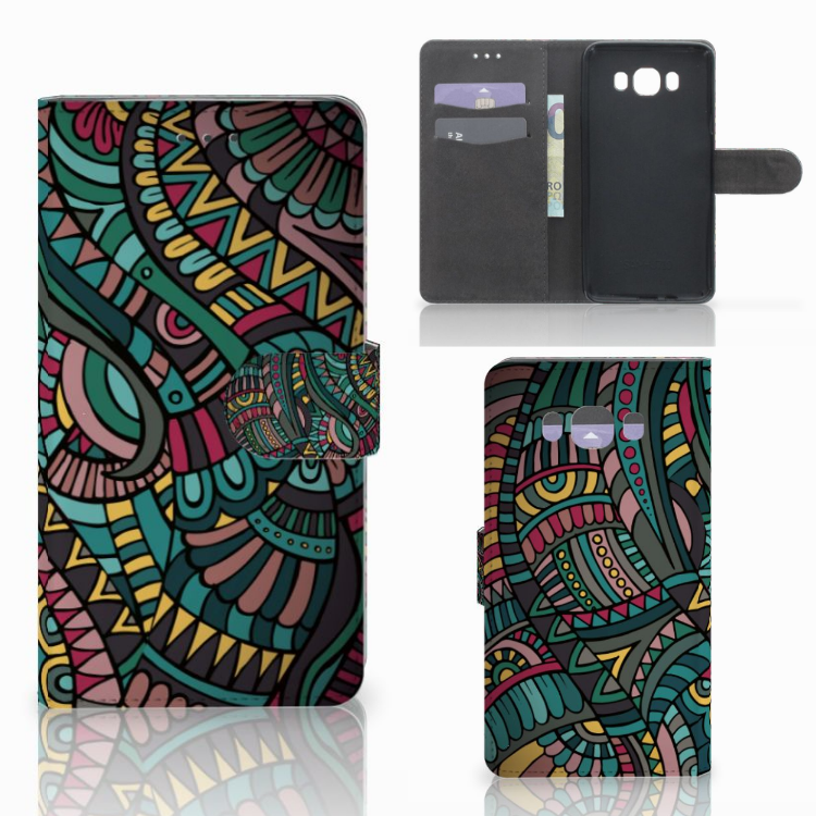 Samsung Galaxy J7 2016 Telefoon Hoesje Aztec
