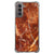 Samsung Galaxy S21 Anti-Shock Hoesje Marmer Bruin B2C Telecom