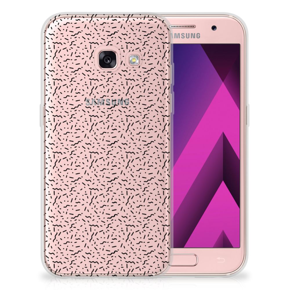 Samsung Galaxy A3 2017 TPU bumper Stripes Dots