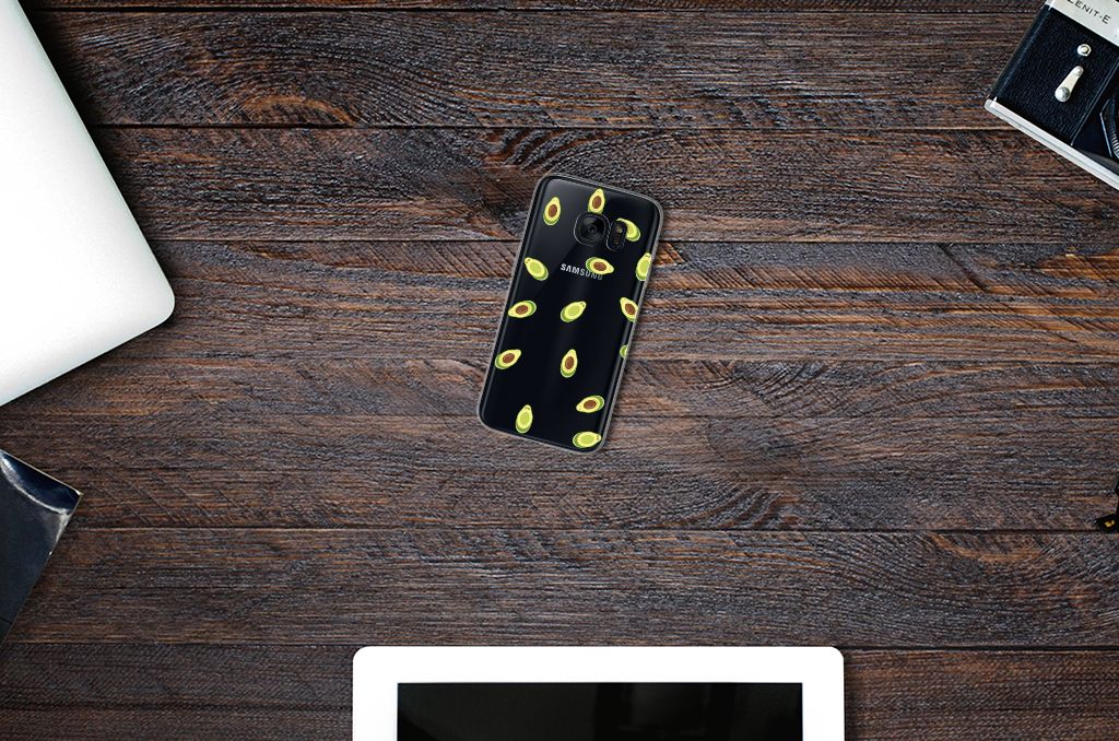 Samsung Galaxy S7 Siliconen Case Avocado