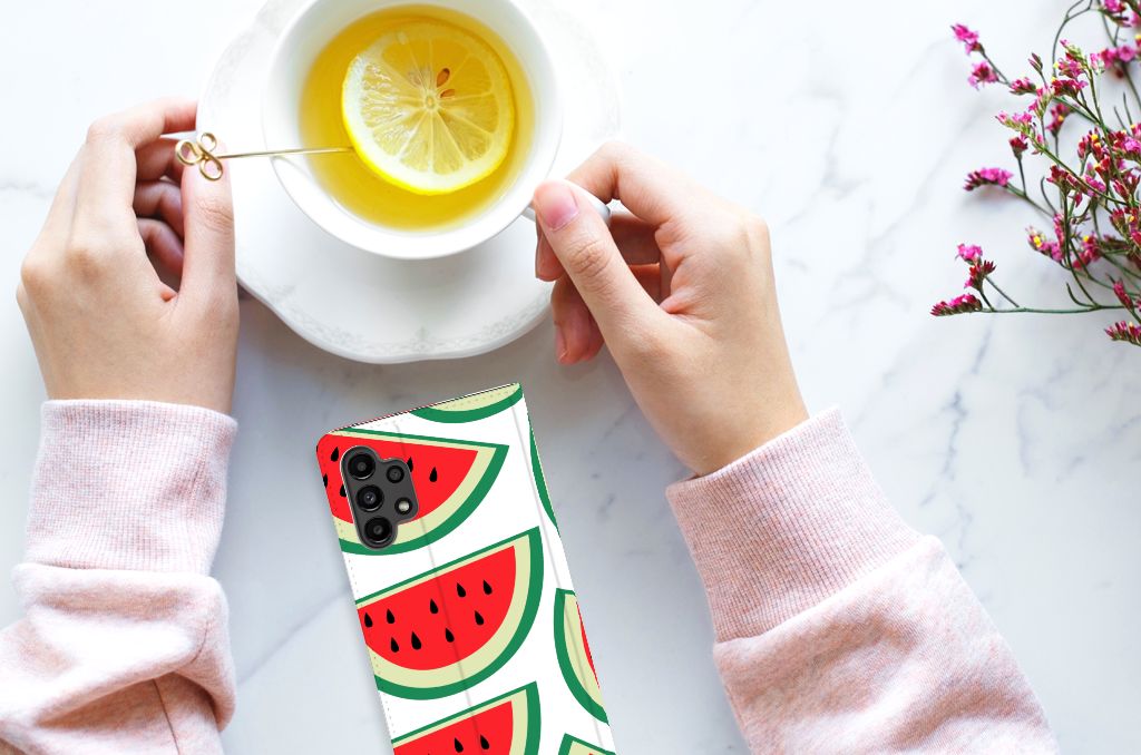 Samsung Galaxy A13 (4G) Flip Style Cover Watermelons - B2C Telecom