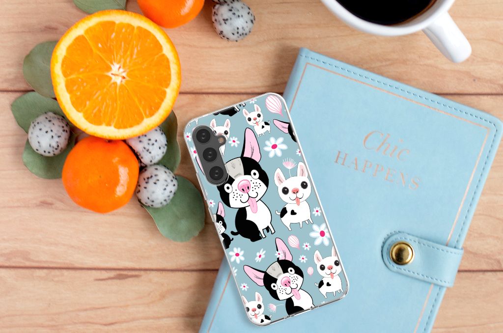 Samsung Galaxy A34 TPU Hoesje Hondjes B2C Telecom