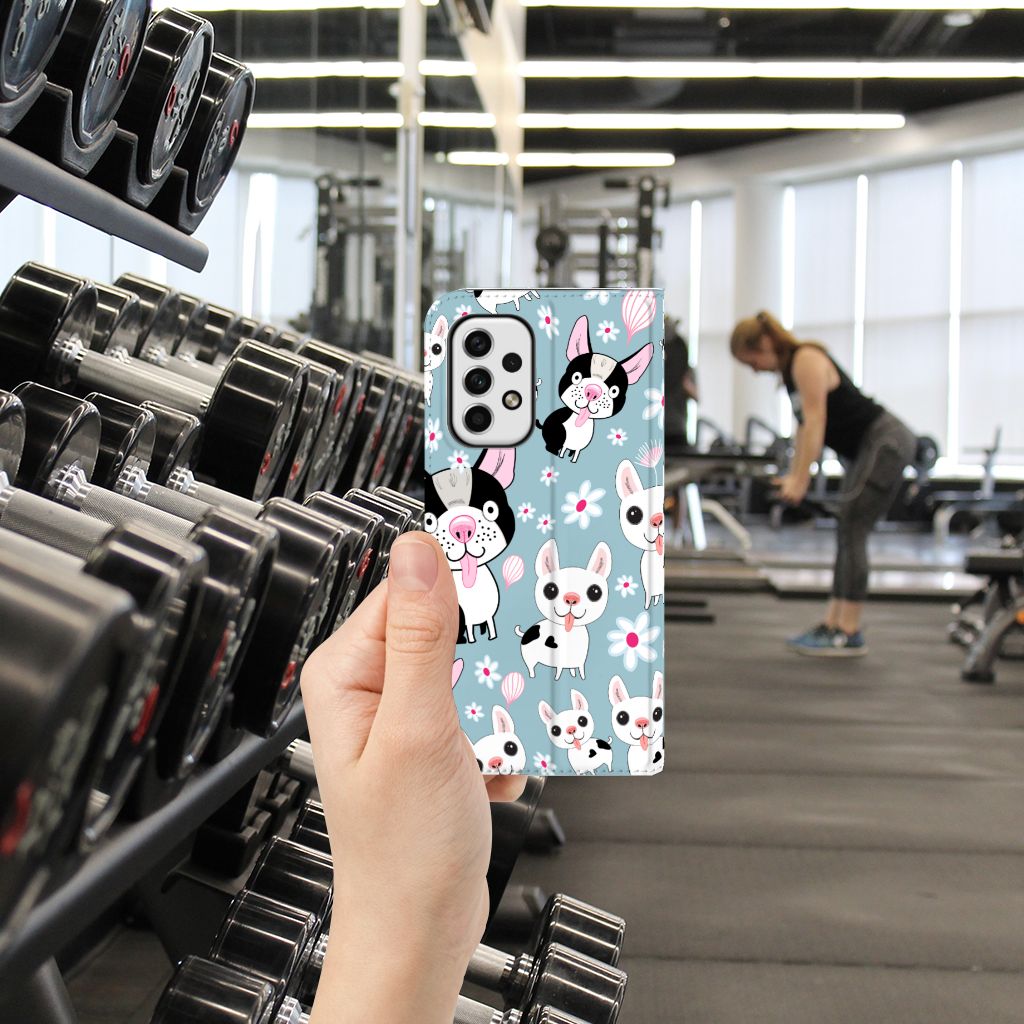 Samsung Galaxy A23 Hoesje maken Hondjes - B2C Telecom