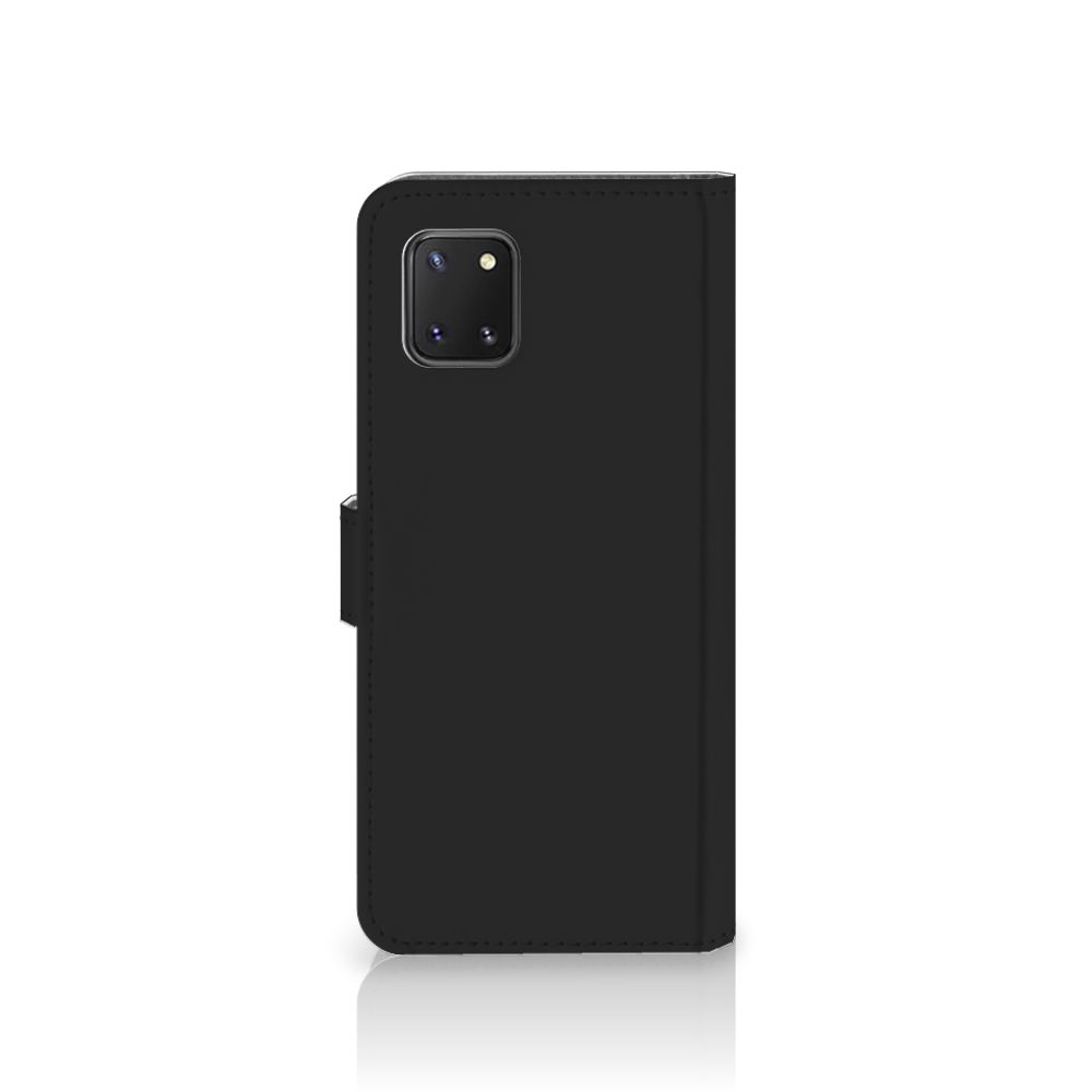 Samsung Note 10 Lite Hoesje met naam Woke Up - Origineel Cadeau Zelf Maken