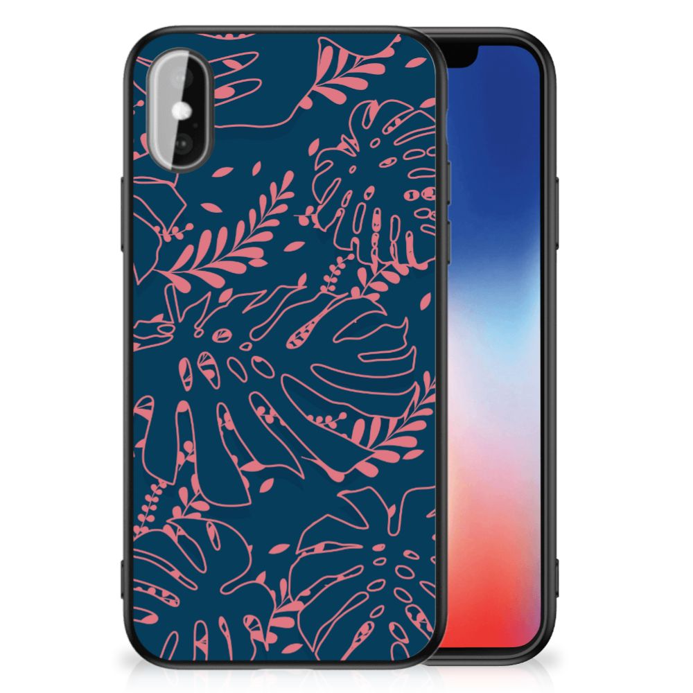 iPhone X | Xs Bloemen Hoesje Palm Leaves