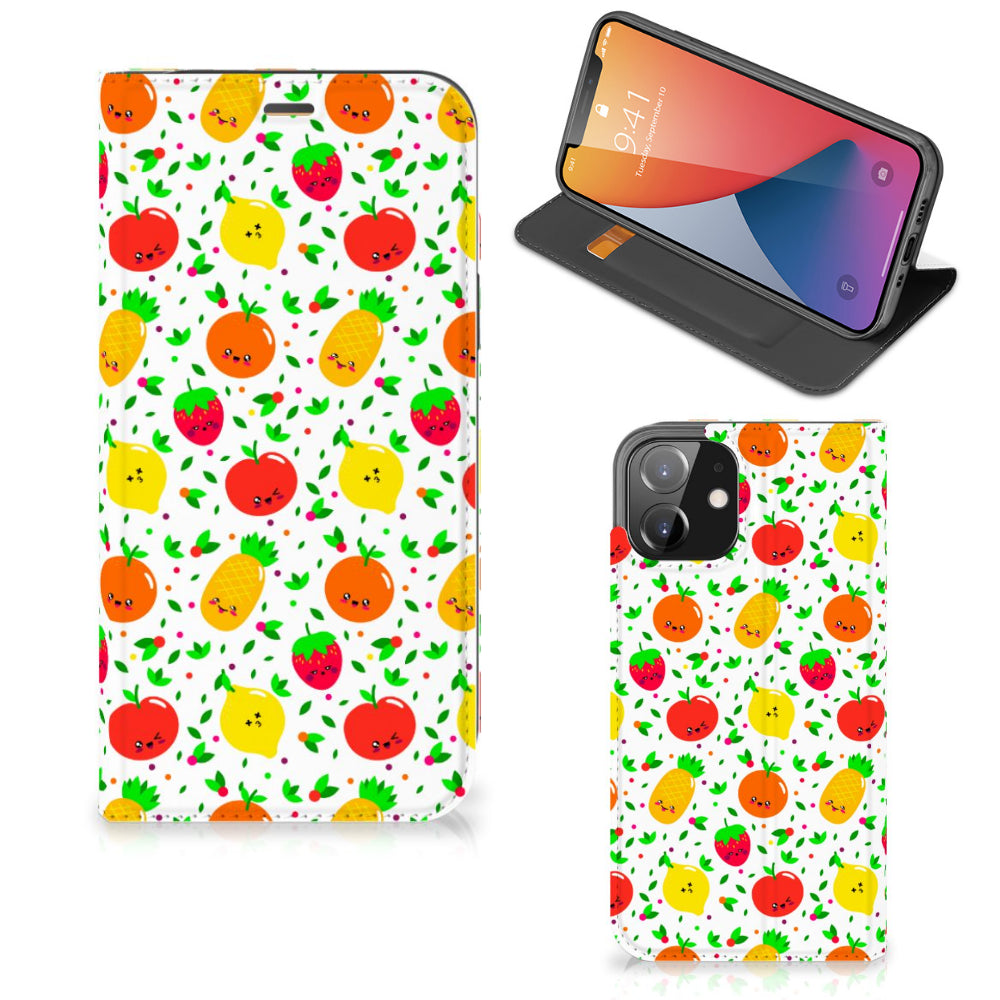 iPhone 12 | iPhone 12 Pro Flip Style Cover Fruits