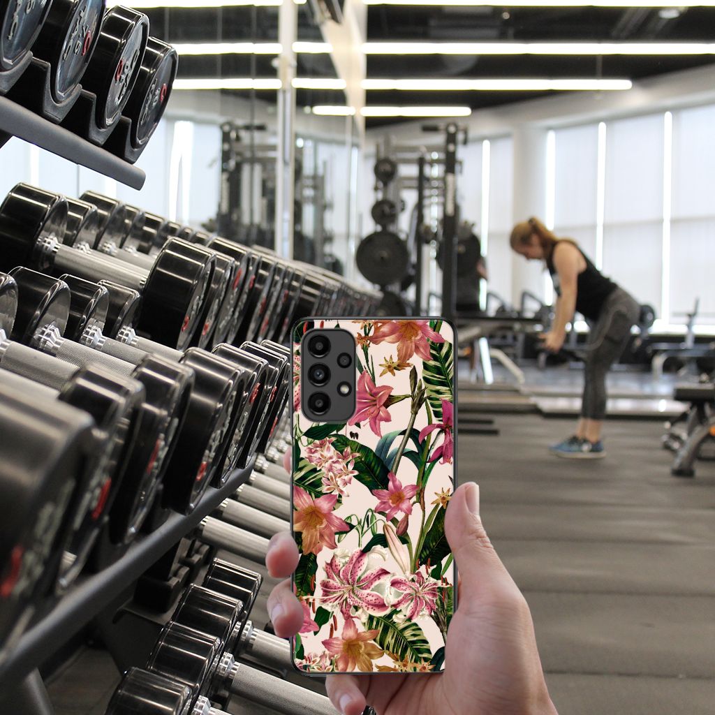 Samsung Galaxy A13 4G Bloemen Hoesje Flowers B2C Telecom