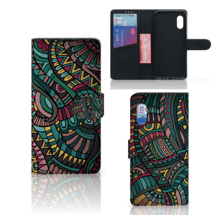 Samsung Xcover Pro Telefoon Hoesje Aztec